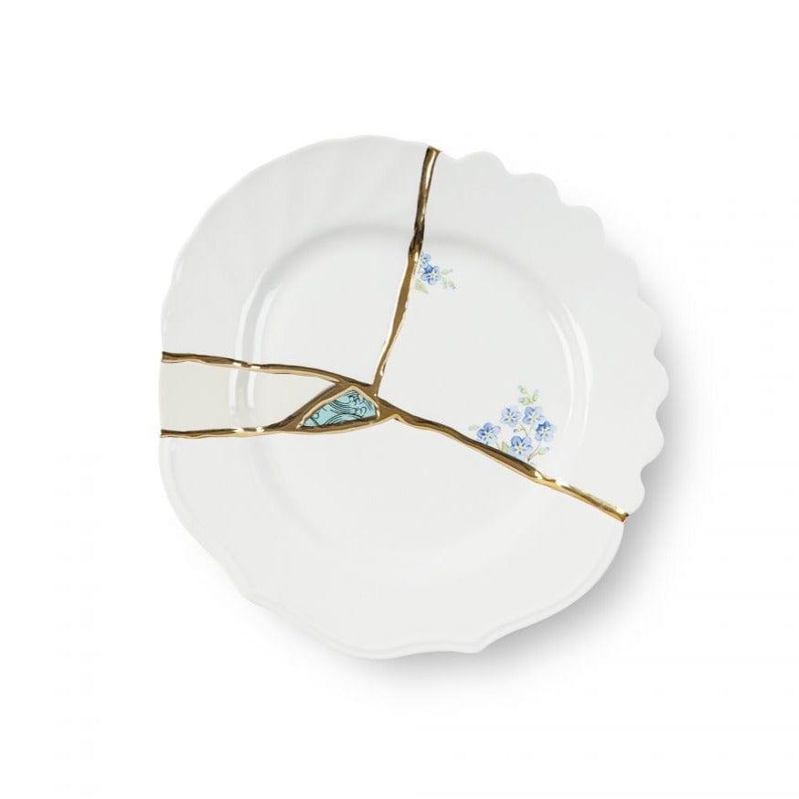 Talerz deserowy KINTSUGI #3 porcelanowy Seletti Eye on Design