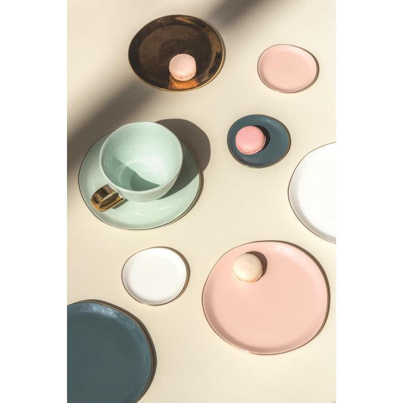 Talerz GOOD MORNING złoty Urban Nature Culture Eye on Design