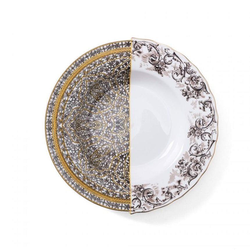 Talerz HYBRID AGROHA porcelanowy Seletti Eye on Design