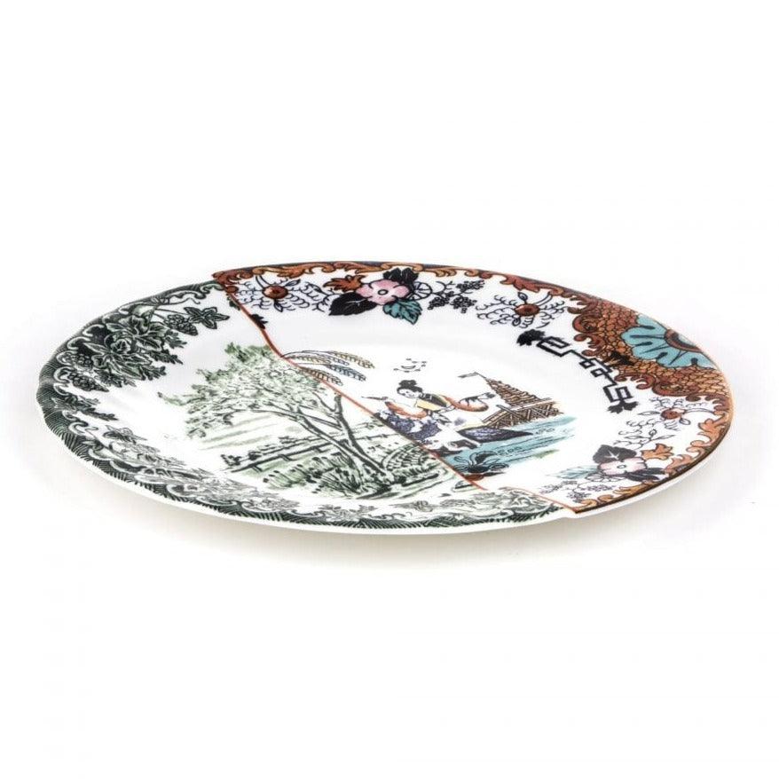 Talerz HYBRID IPAZIA porcelanowy Seletti Eye on Design