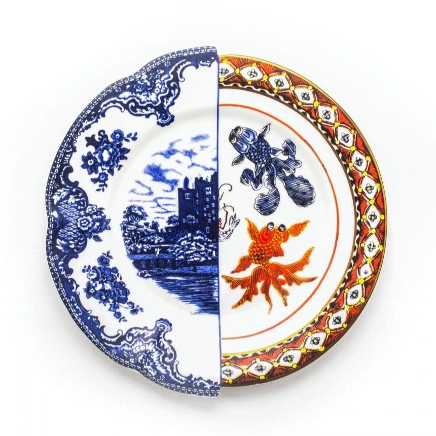 Talerz HYBRID ISAURA porcelanowy Seletti Eye on Design