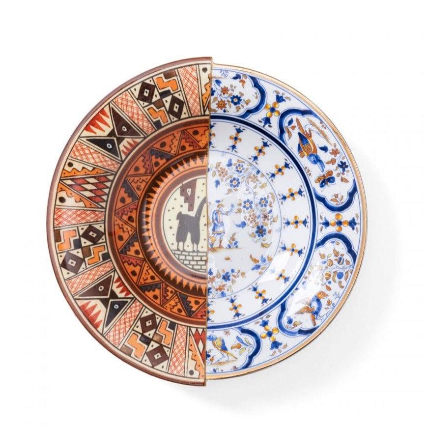 Talerz HYBRID TULA porcelanowy Seletti Eye on Design