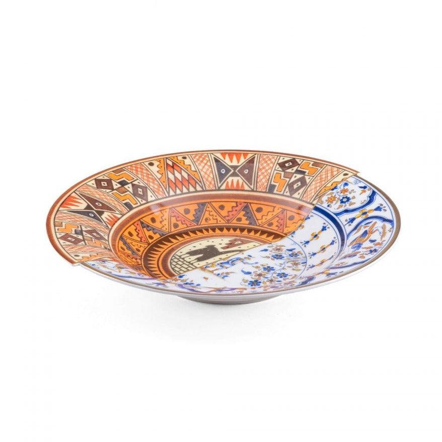 Talerz HYBRID TULA porcelanowy Seletti Eye on Design