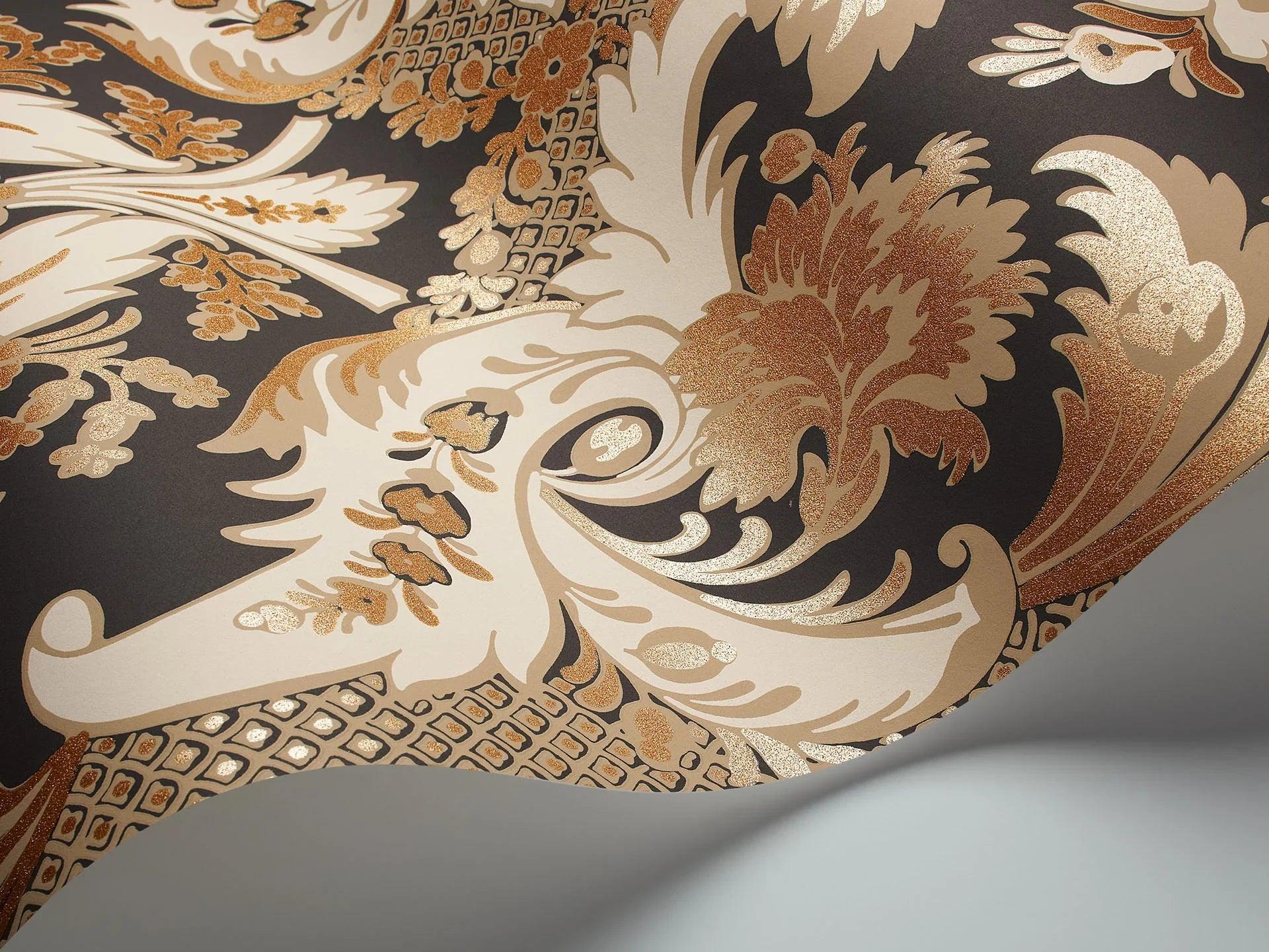 Tapeta ALBEMARLE - Aldwych brokatowe złoto Cole & Son Eye on Design