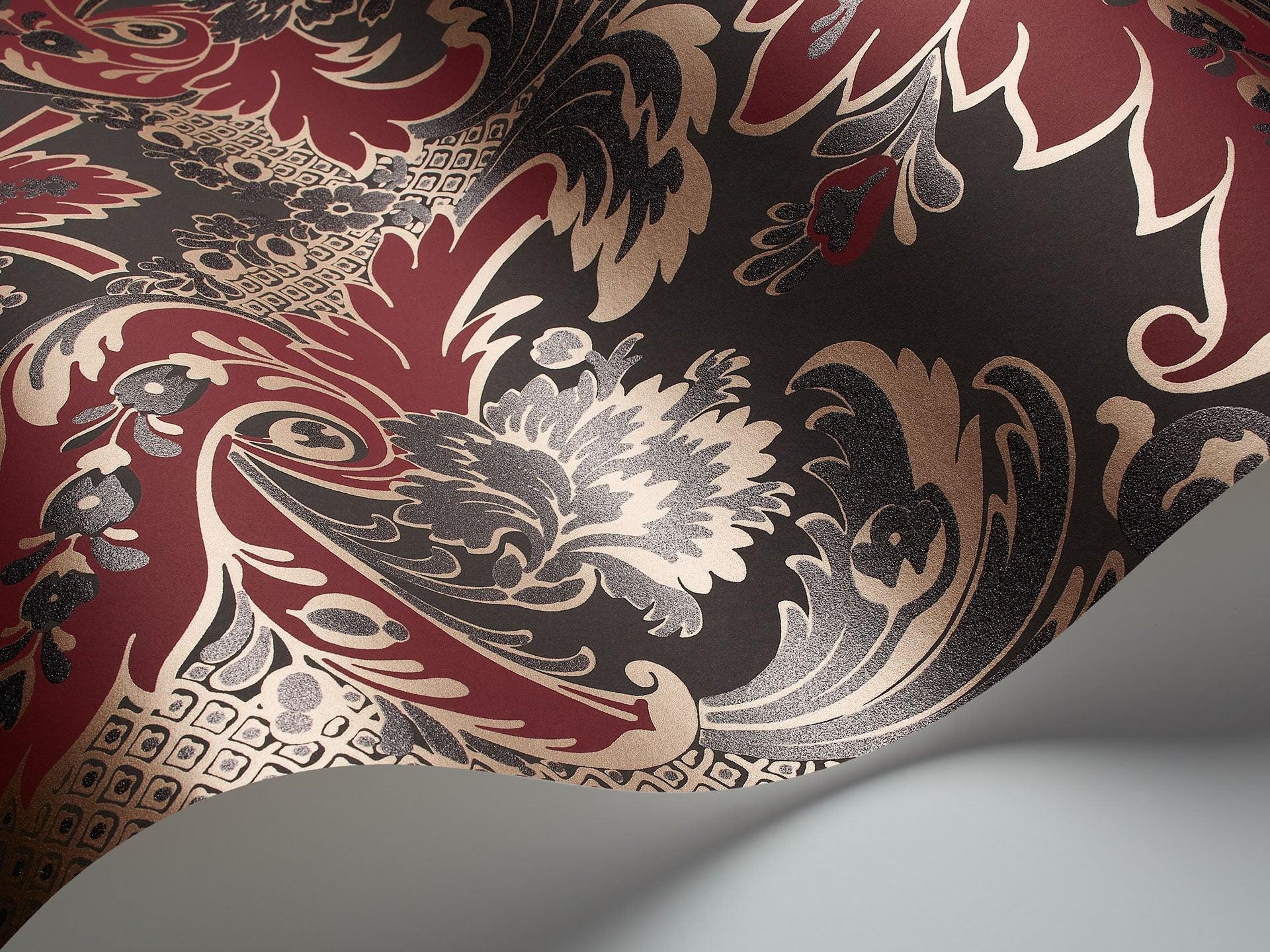 Tapeta ALBEMARLE - Aldwych karmazyn Cole & Son Eye on Design