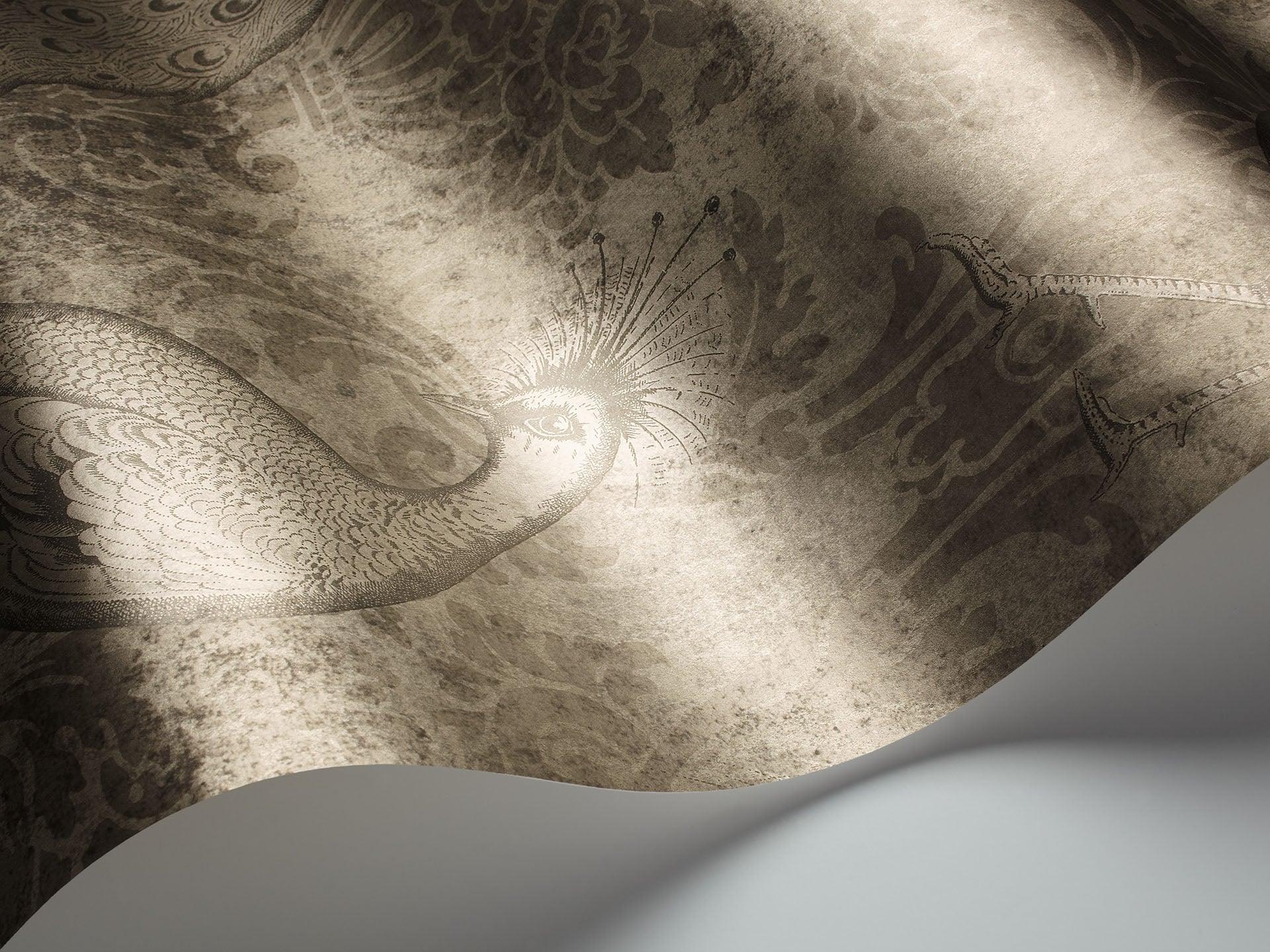 Tapeta ALBEMARLE - Byron metaliczne złoto Cole & Son Eye on Design