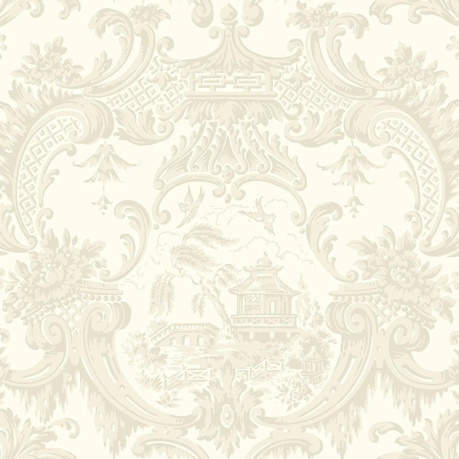 Tapeta ARCHIVE ANTHOLOGY - Chippendale China biały Cole & Son Eye on Design