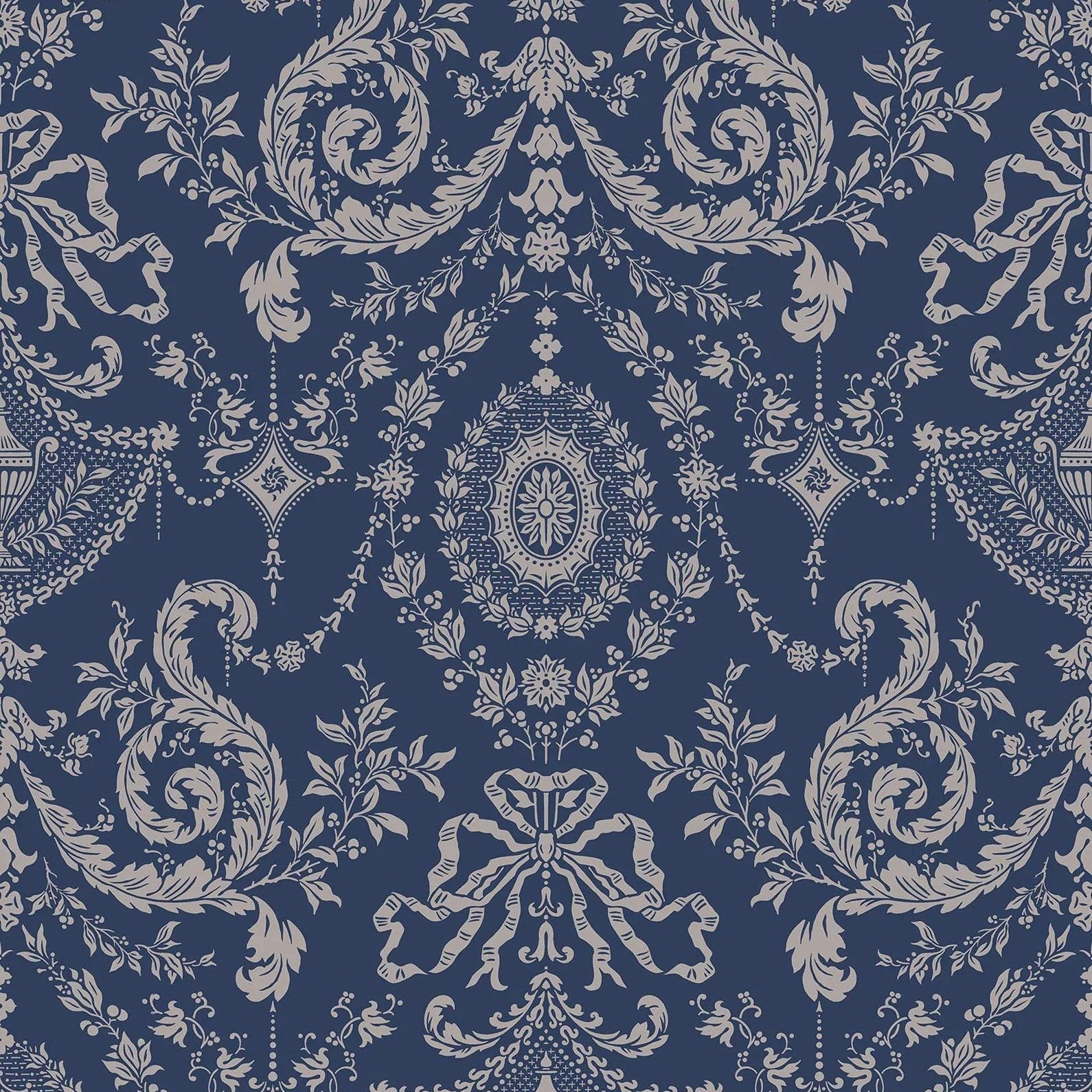 Tapeta ARCHIVE TRADITIONAL - Woolverston granatowy Cole & Son Default Title Eye on Design
