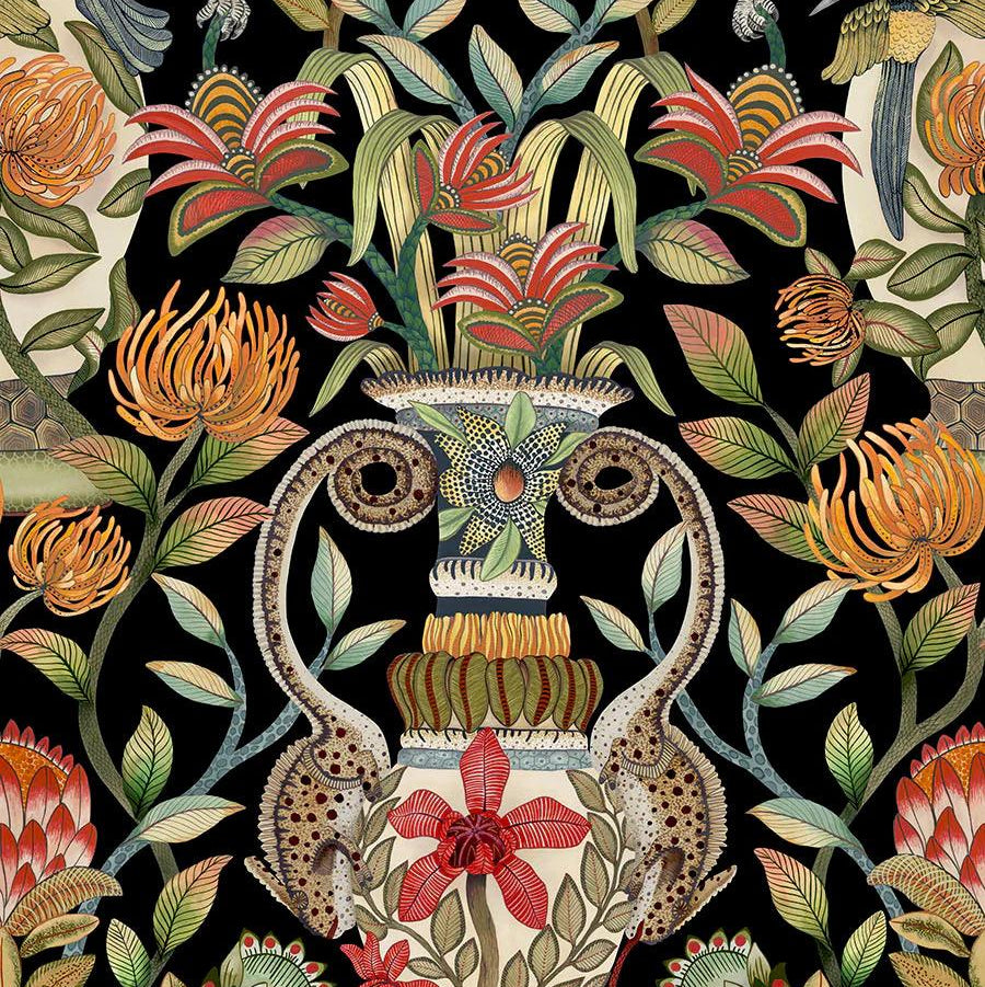 Tapeta ARDMORE JABULA - Protea Garden czarny Cole & Son Default Title Eye on Design