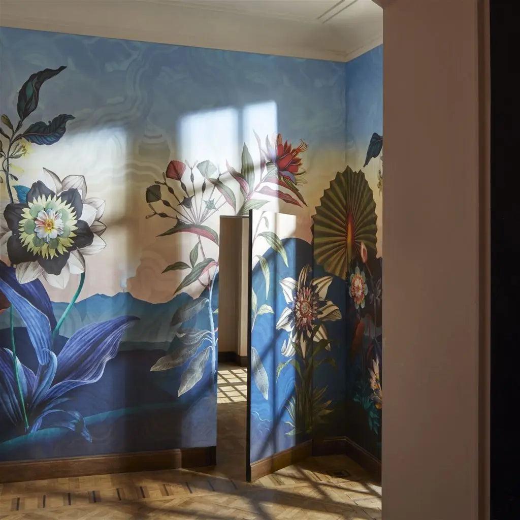 Tapeta ATLANTIS AUBE niebieski Christian Lacroix Eye on Design