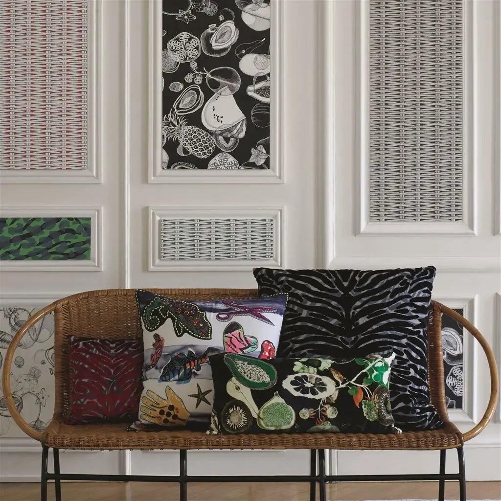 Tapeta BARBADE - TURQUOISE niebieski Christian Lacroix Eye on Design