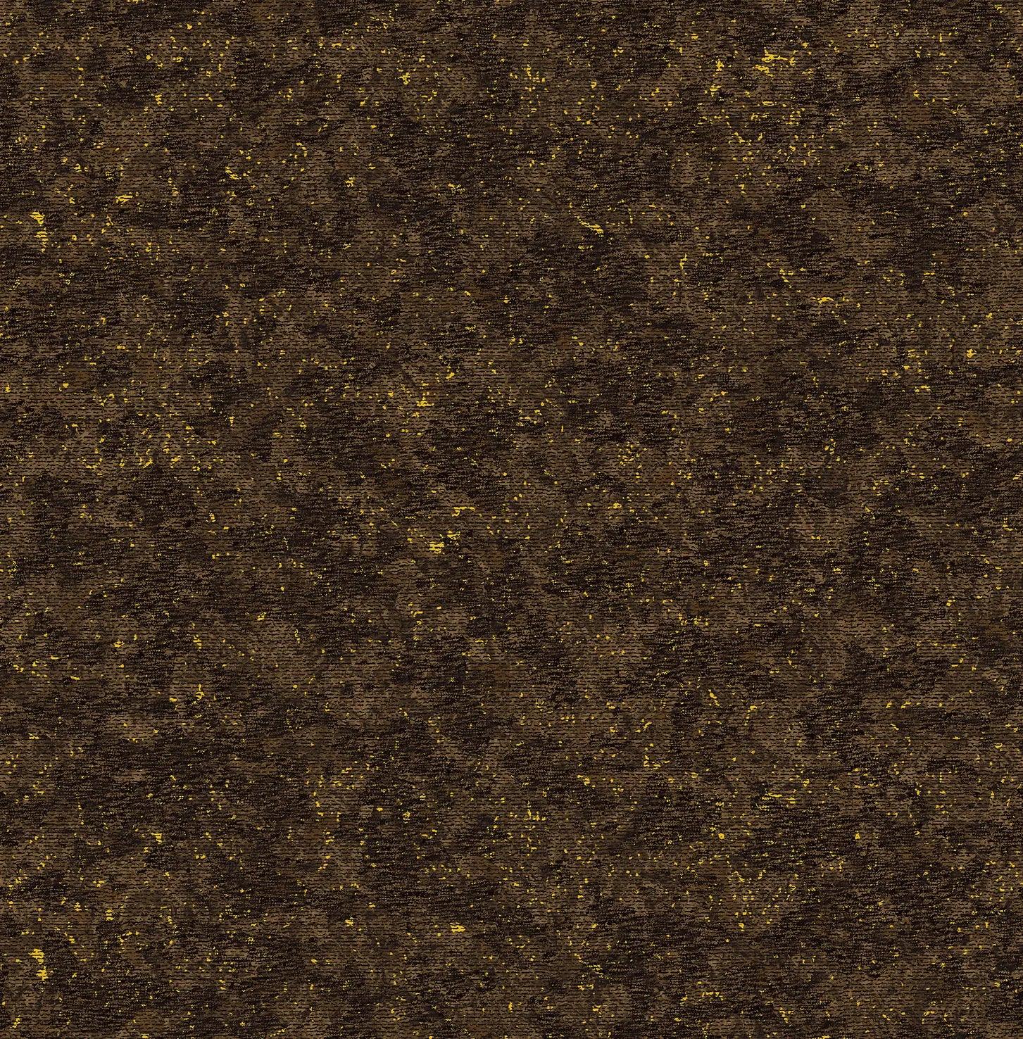 Tapeta BEARDED LEOPARD - BLACKENED GOLD Arte Eye on Design