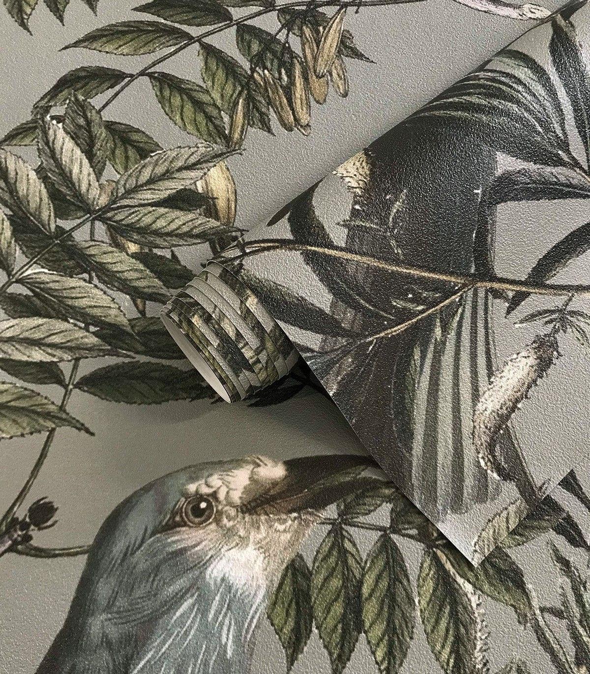 Tapeta BIRDS IN GARDEN Wallcolors Eye on Design