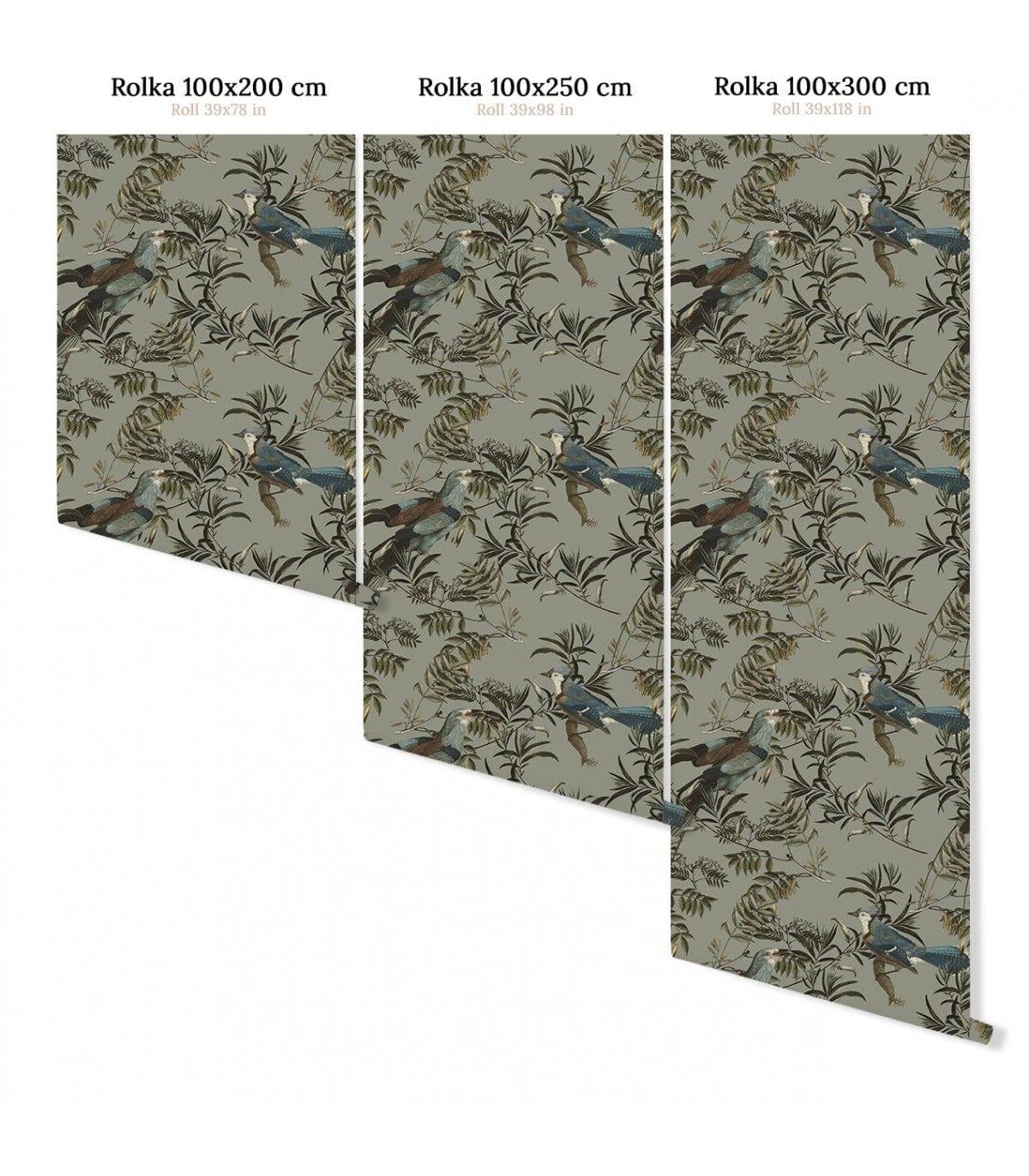 Tapeta BIRDS IN GARDEN Wallcolors Eye on Design
