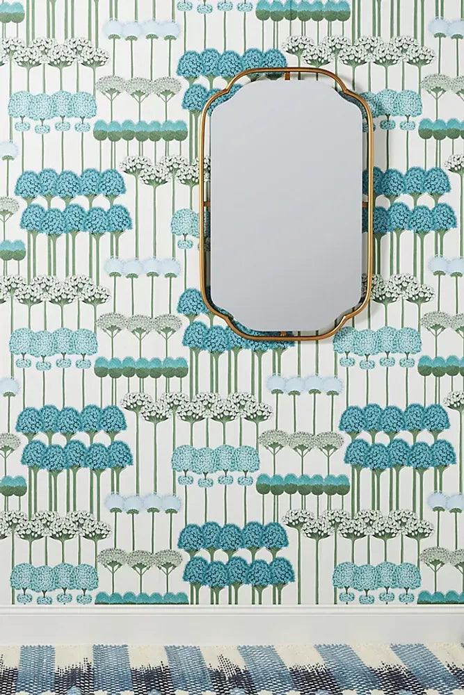 Tapeta BOTANICAL BOTANICA - Allium jadeit na bieli Cole & Son Eye on Design