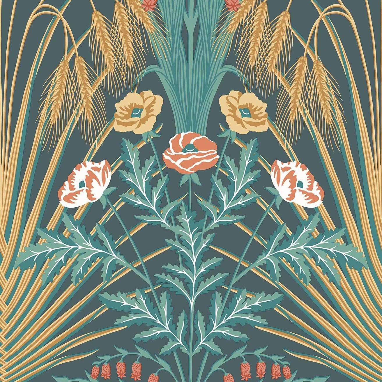 Tapeta BOTANICAL BOTANICA - Bluebell metaliczne złoto Cole & Son Default Title Eye on Design