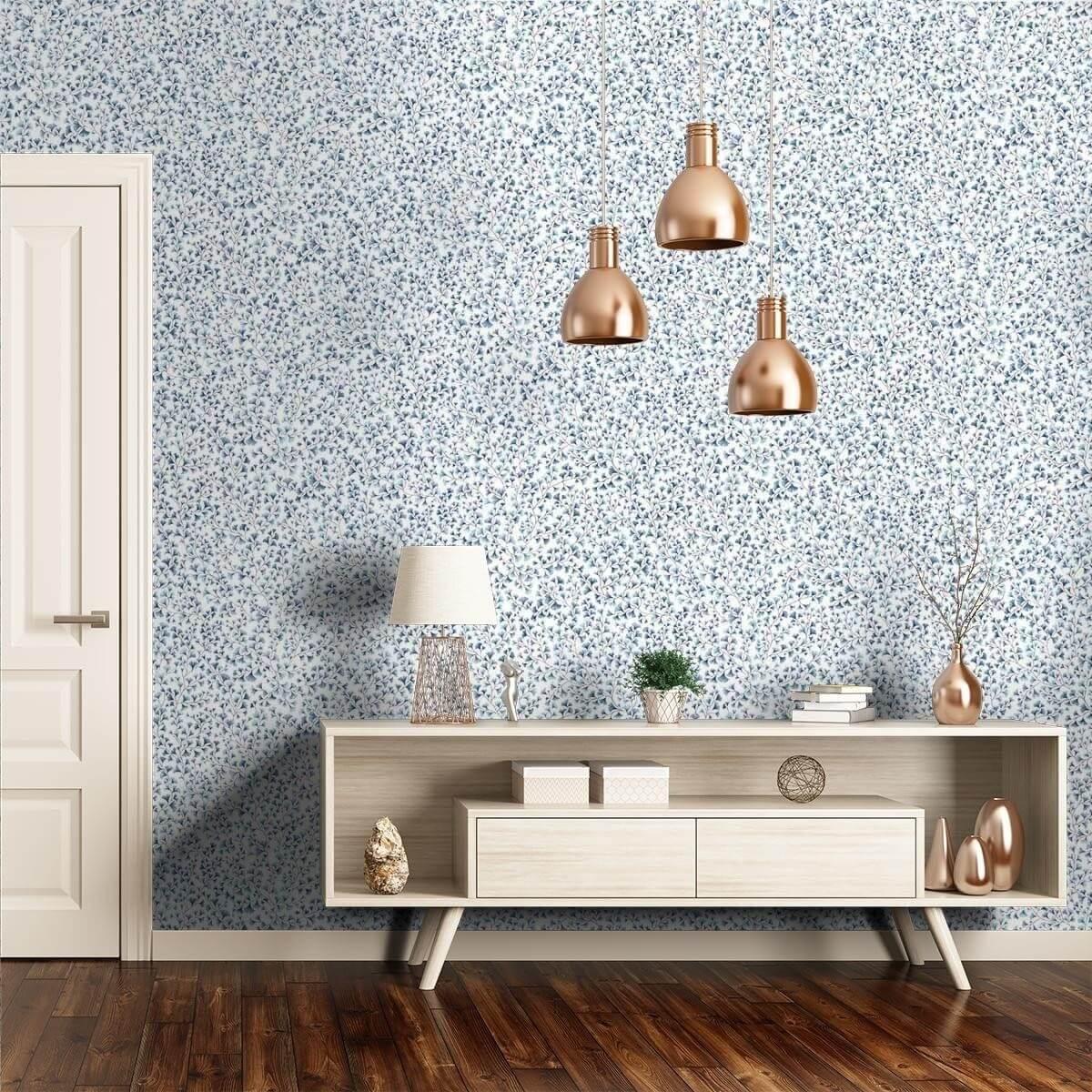 Tapete mit pflanzlichem Motiv BOTANICAL BOTANICA - Maidenhair Olivgrün