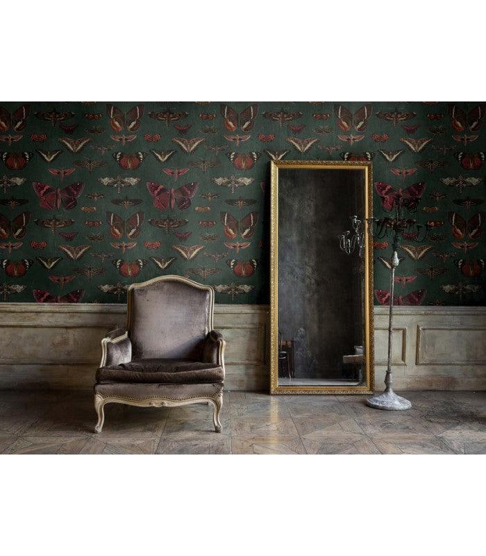 Tapeta BUTTERFLIES VERT Wallcolors Eye on Design