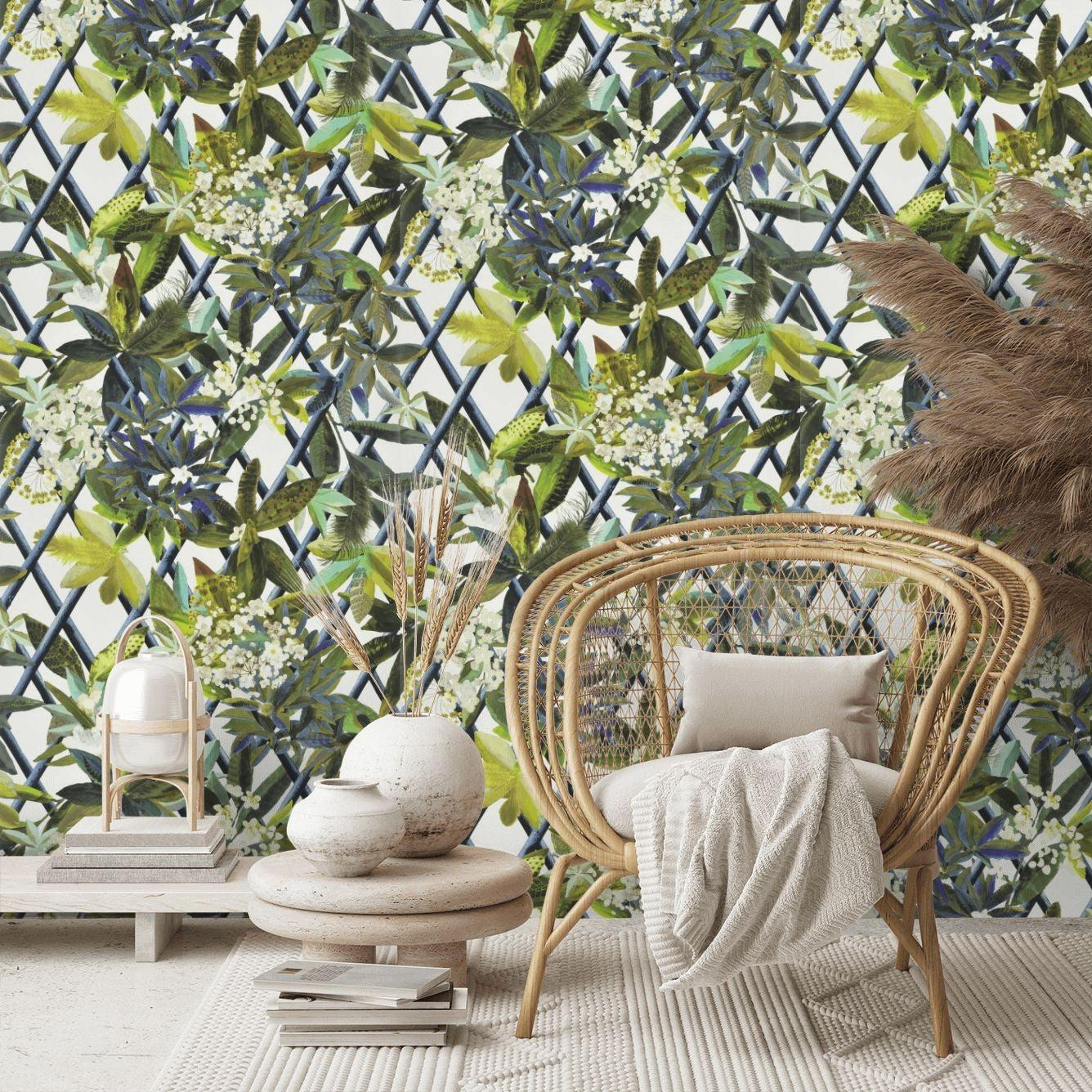 Tapeta CANOPY - ARGENT biały Christian Lacroix Eye on Design