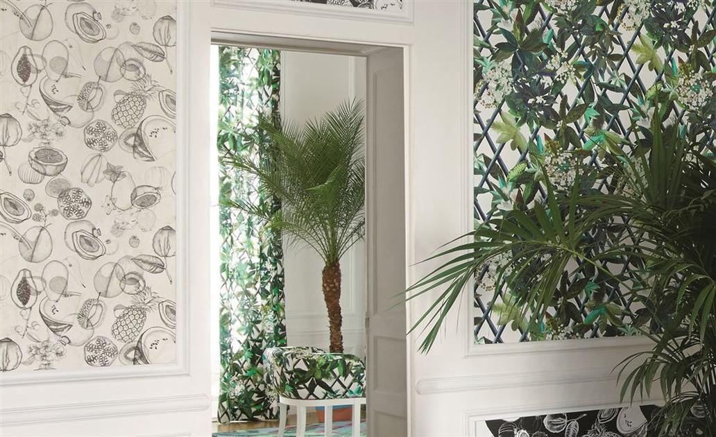 Tapeta CANOPY - ARGENT biały Christian Lacroix Eye on Design