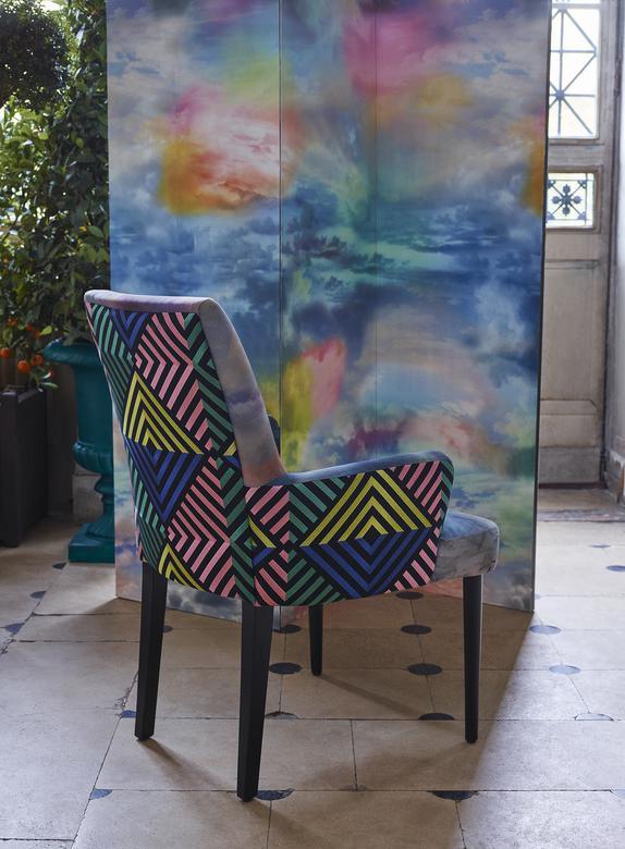 Tapeta CIEL LIBERTE - AURORE niebieski Christian Lacroix Eye on Design