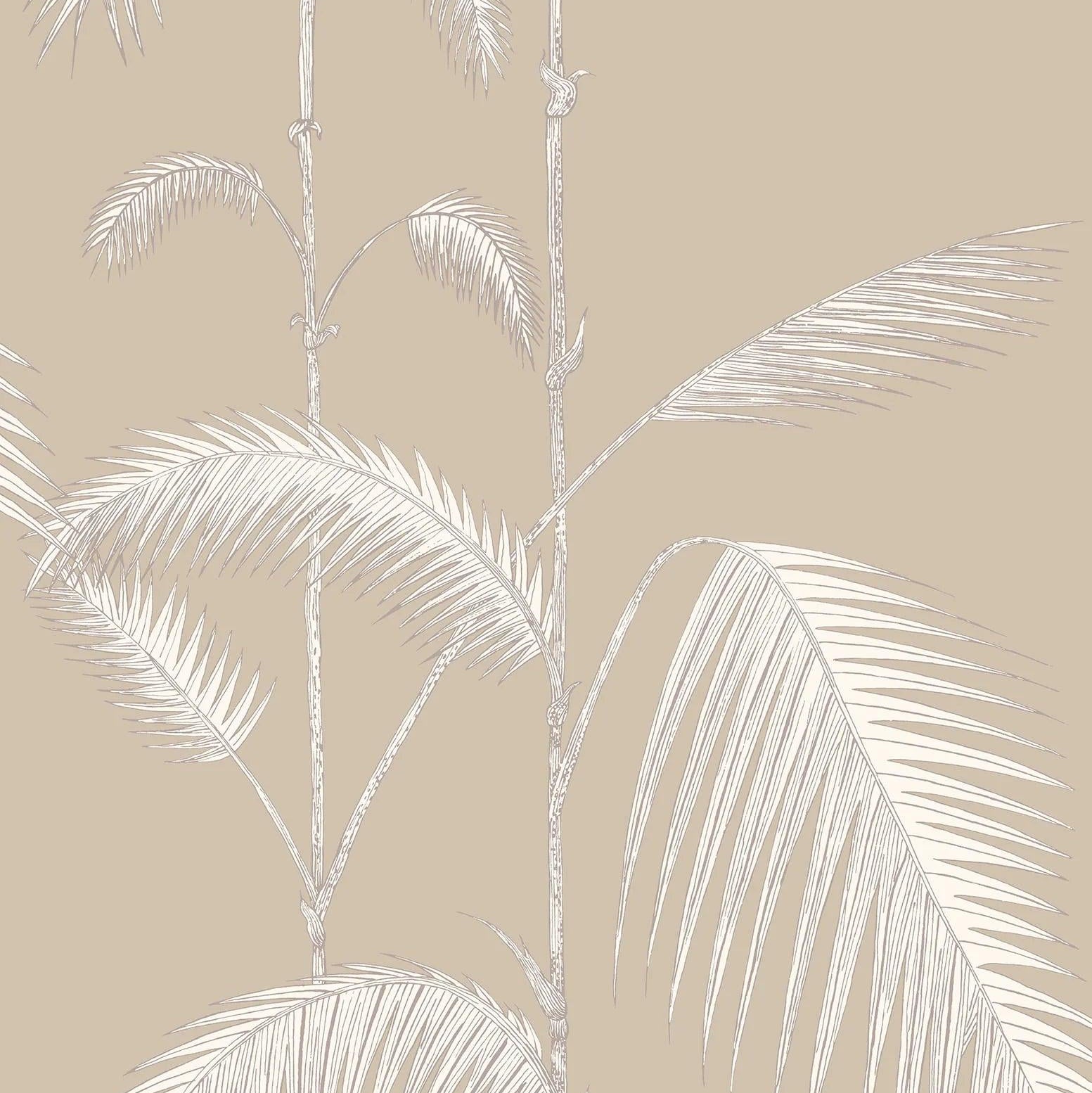 Tapeta CONTEMPORARY COLLECTION - Palm Leaves krem na beżu Cole & Son Eye on Design