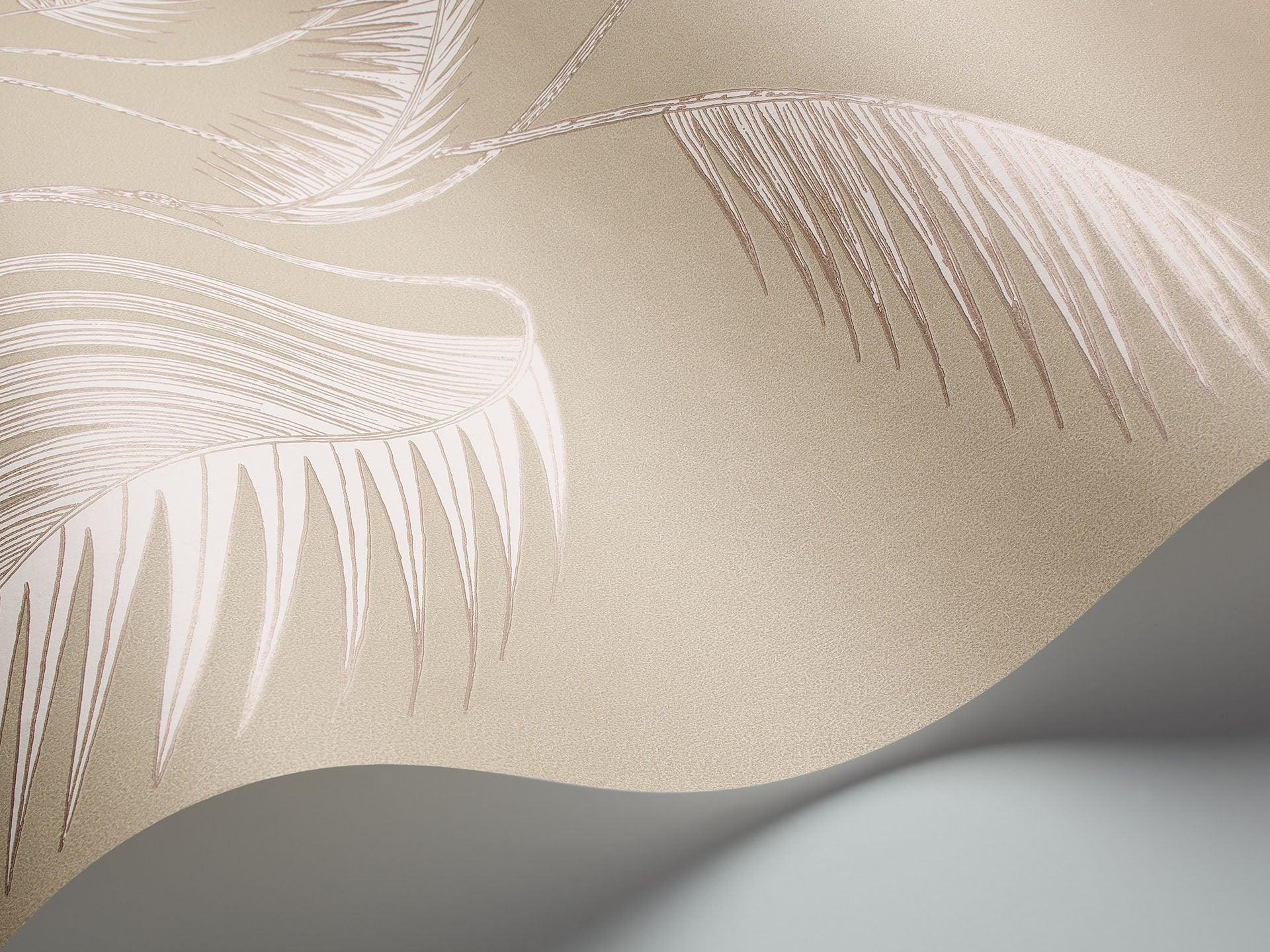 Tapeta CONTEMPORARY COLLECTION - Palm Leaves krem na beżu Cole & Son Eye on Design