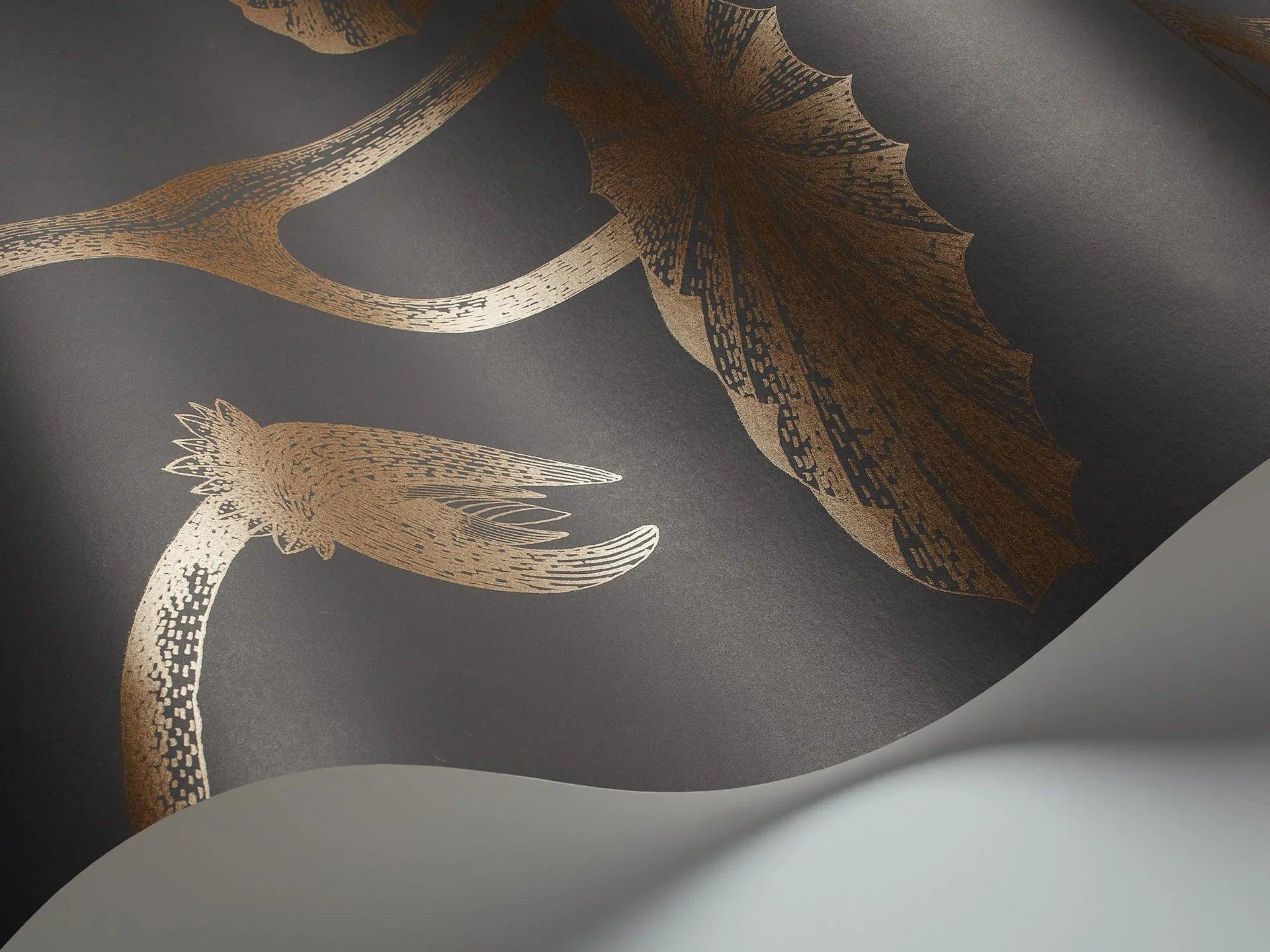 Tapeta CONTEMPORARY RESTYLED - Lily czarny Cole & Son Eye on Design