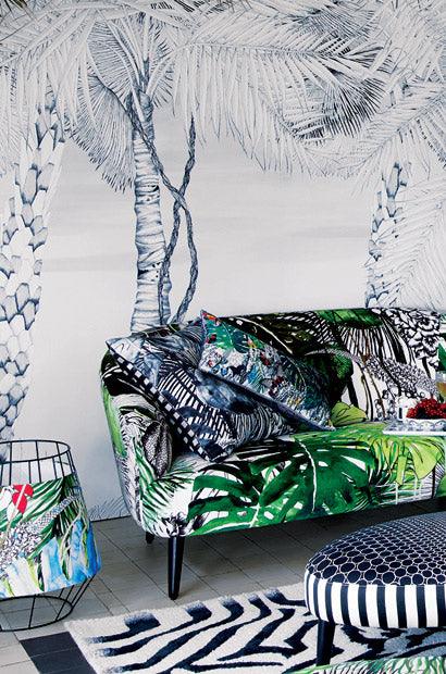 Tapeta CROISETTE - NACRE szary Christian Lacroix Eye on Design