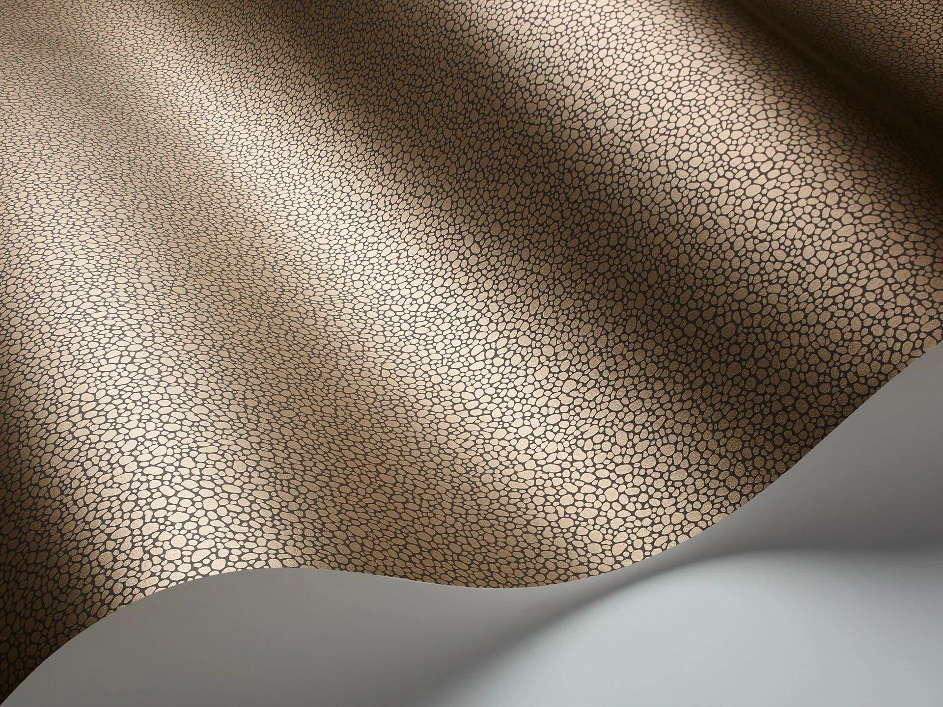 Tapeta CURIO - Goldstone metaliczny brąz Cole & Son Eye on Design