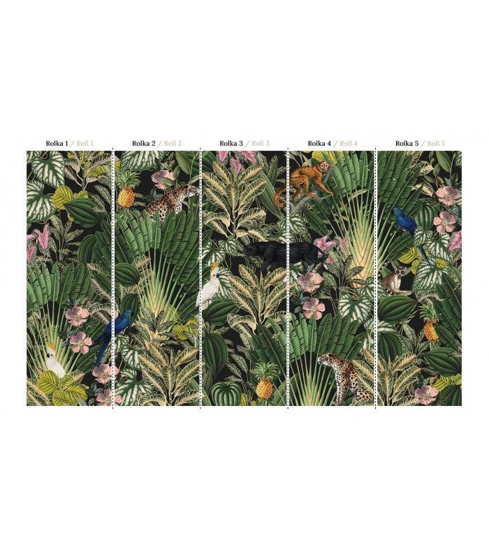 Tapeta DARK JUNGLE Wallcolors Eye on Design