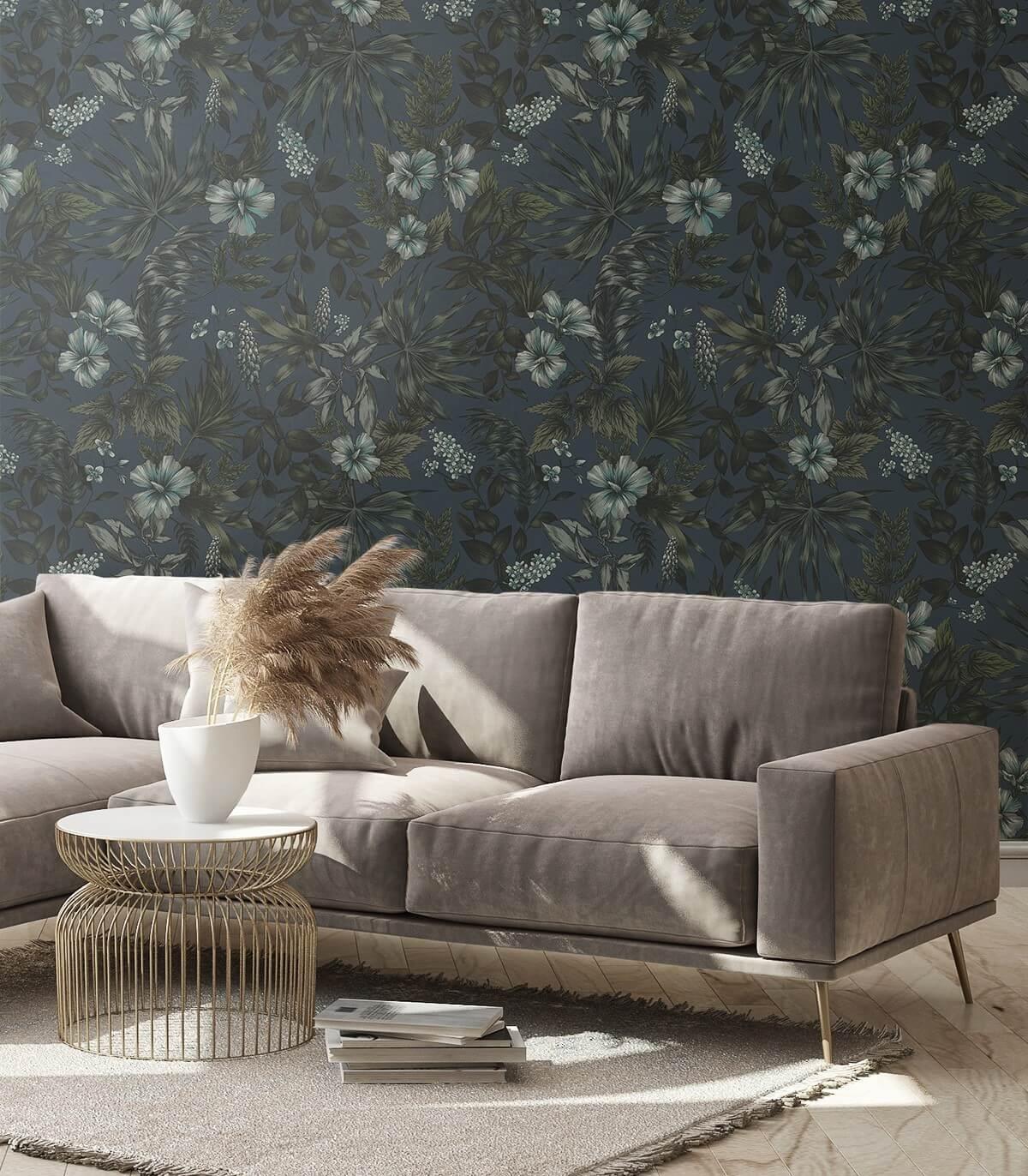 Tapeta DARKNESS GREEN Wallcolors Eye on Design