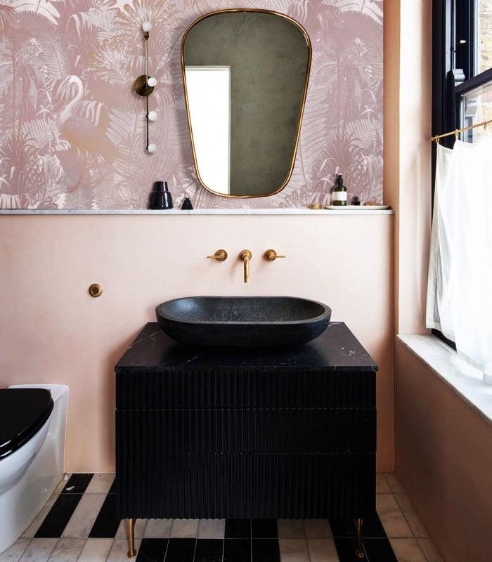 Tapeta Desert Tropics Pink Wallcolors Eye on Design