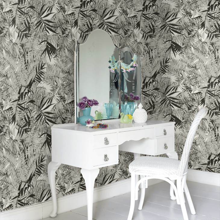 Tapeta EDEN ROC - NACRE szary Christian Lacroix Eye on Design