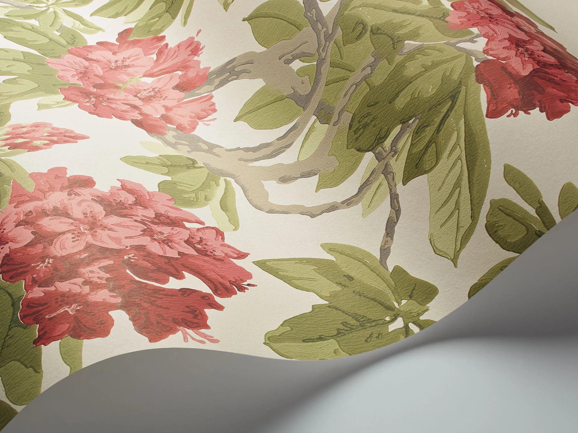 Tapeta FOLIE - Bourlie róż na kremie Cole & Son Eye on Design