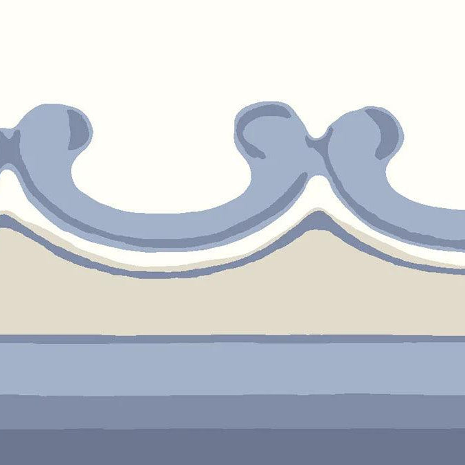 Tapeta FOLIE - Broderie Border niebieski Cole & Son Default Title Eye on Design