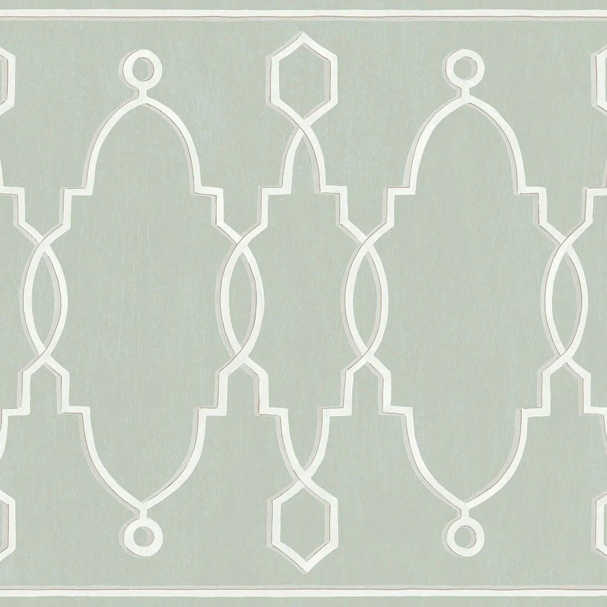 Tapeta FOLIE - Parterre Border szary błękit Cole & Son Default Title Eye on Design