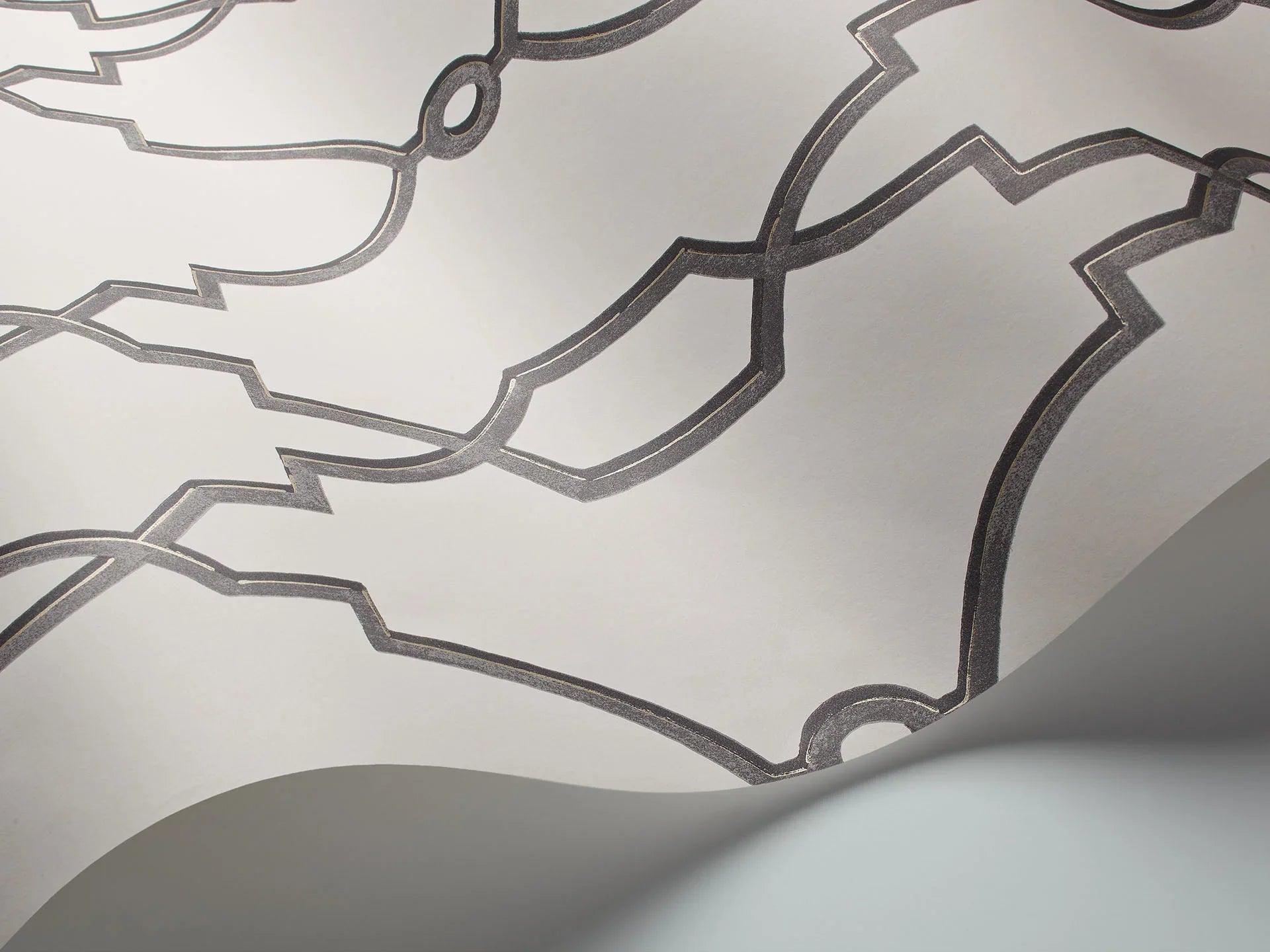 Tapeta FOLIE - Parterre ciemny szary Cole & Son Eye on Design