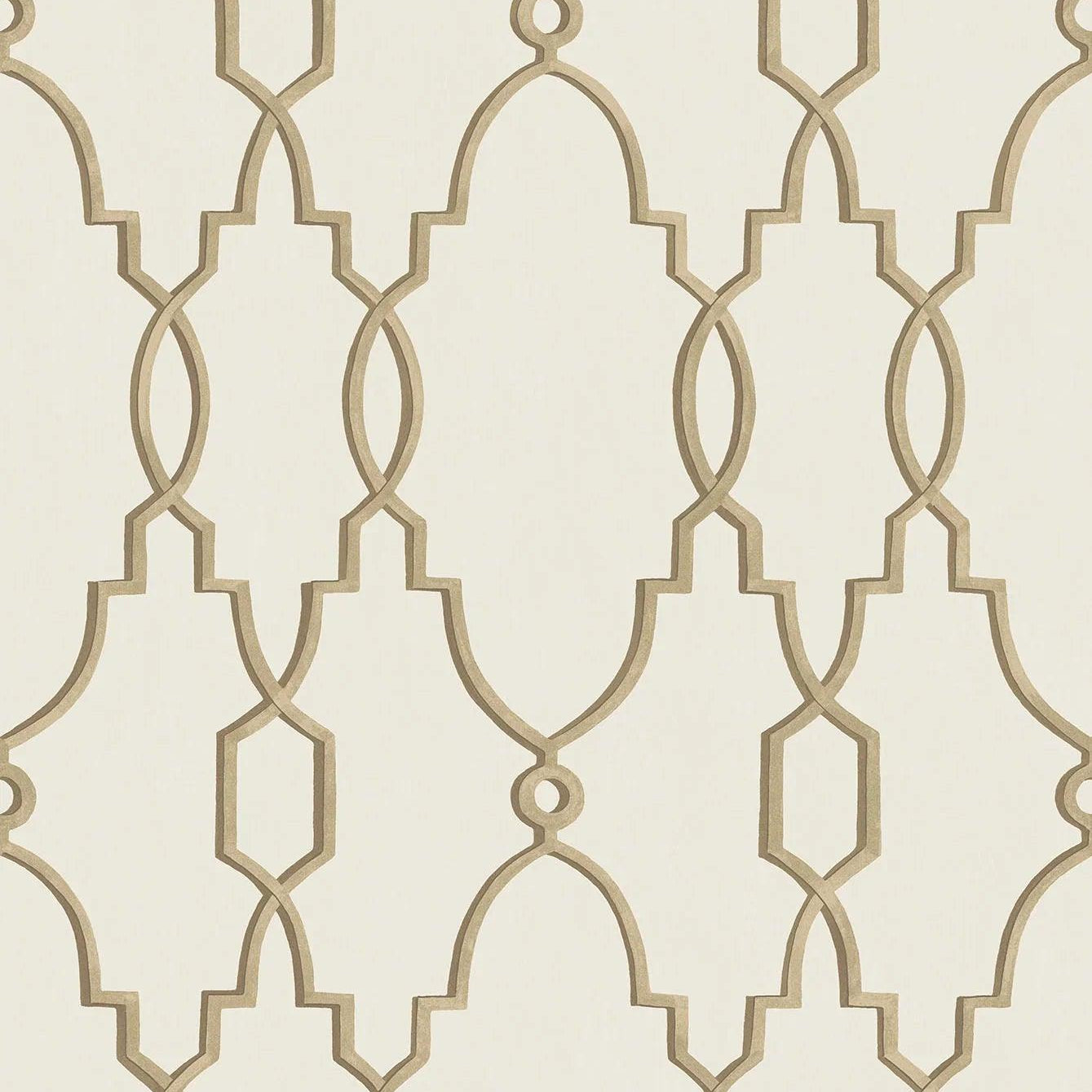 Tapeta FOLIE - Parterre metaliczne złoto Cole & Son Eye on Design