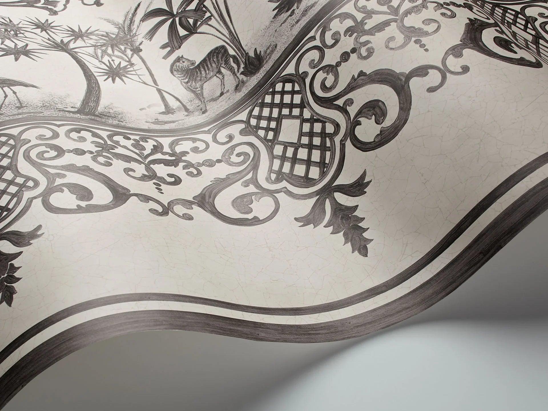 Tapeta FOLIE - Rousseau Border czarny Cole & Son Eye on Design