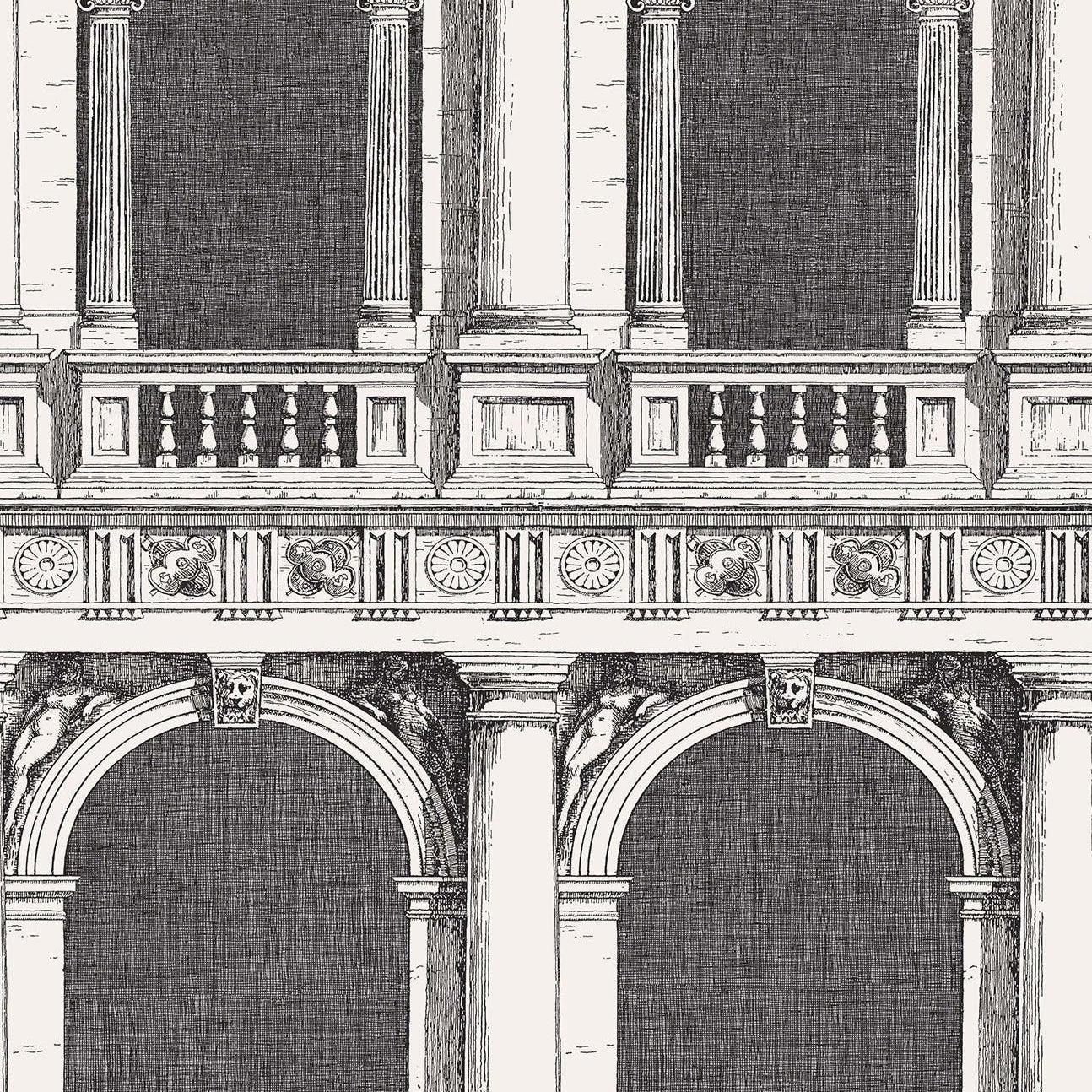 Tapeta FORNASETTI SENZA TEMPO - Procuratie Cole & Son Eye on Design