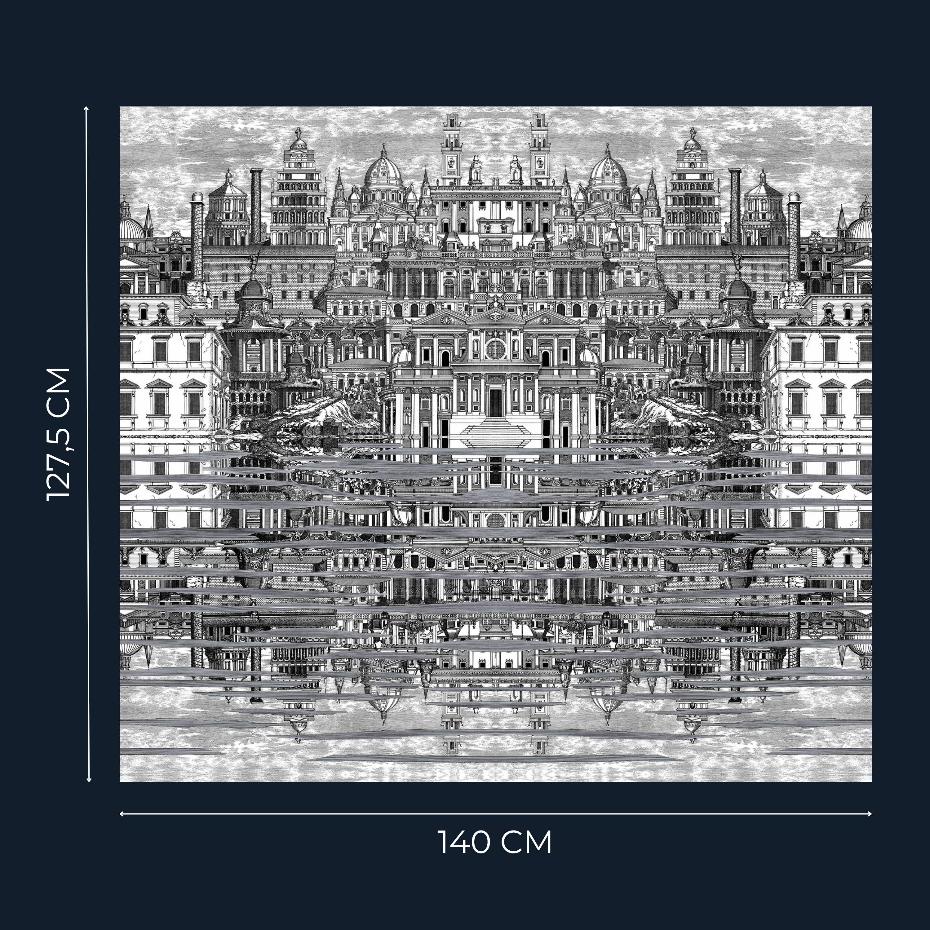 Tapeta FORNASETTI SENZA TEMPO - Riflesso Cole & Son Eye on Design