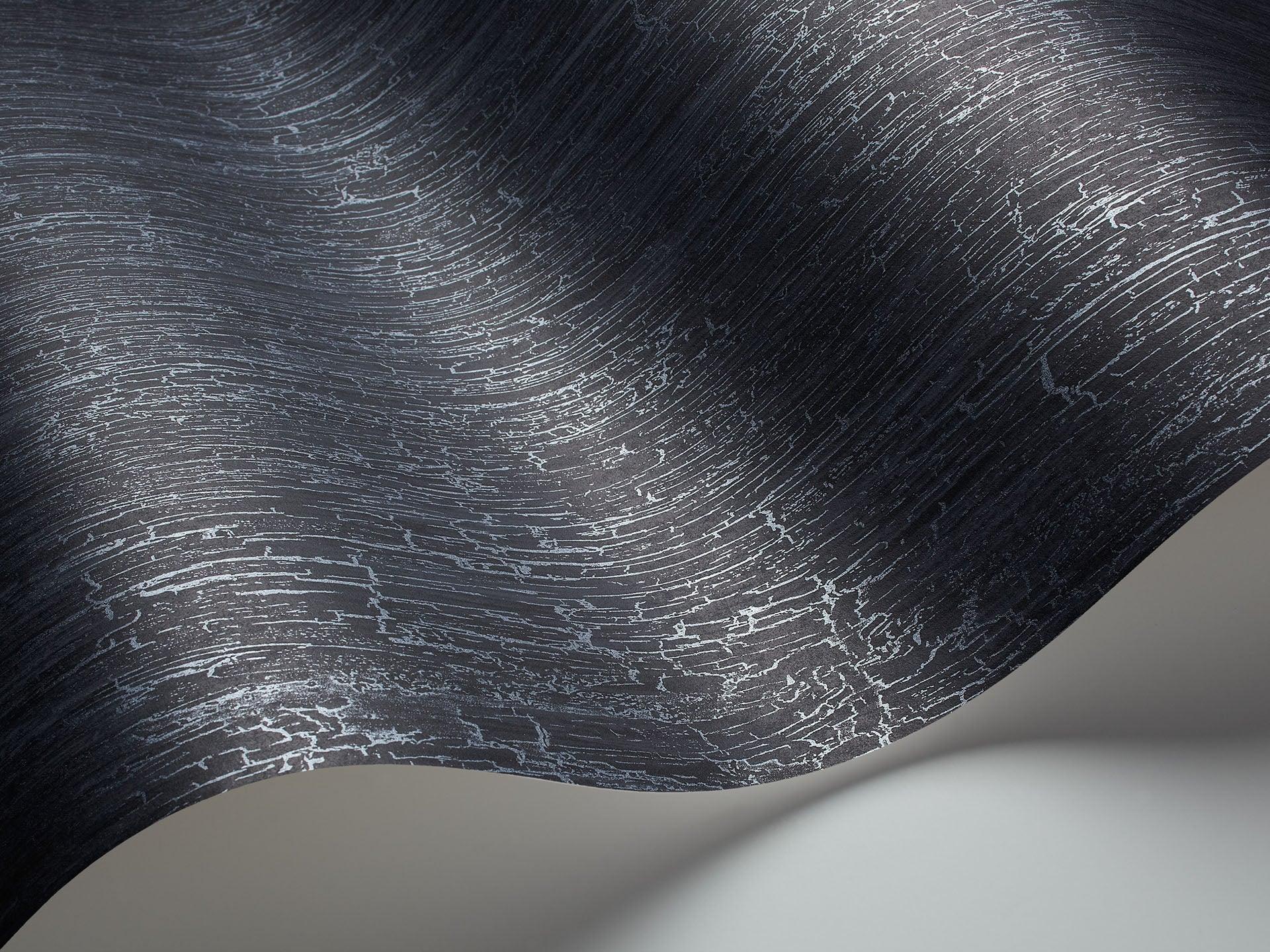 Tapeta FOUNDATION - Crackle czarny Cole & Son Eye on Design