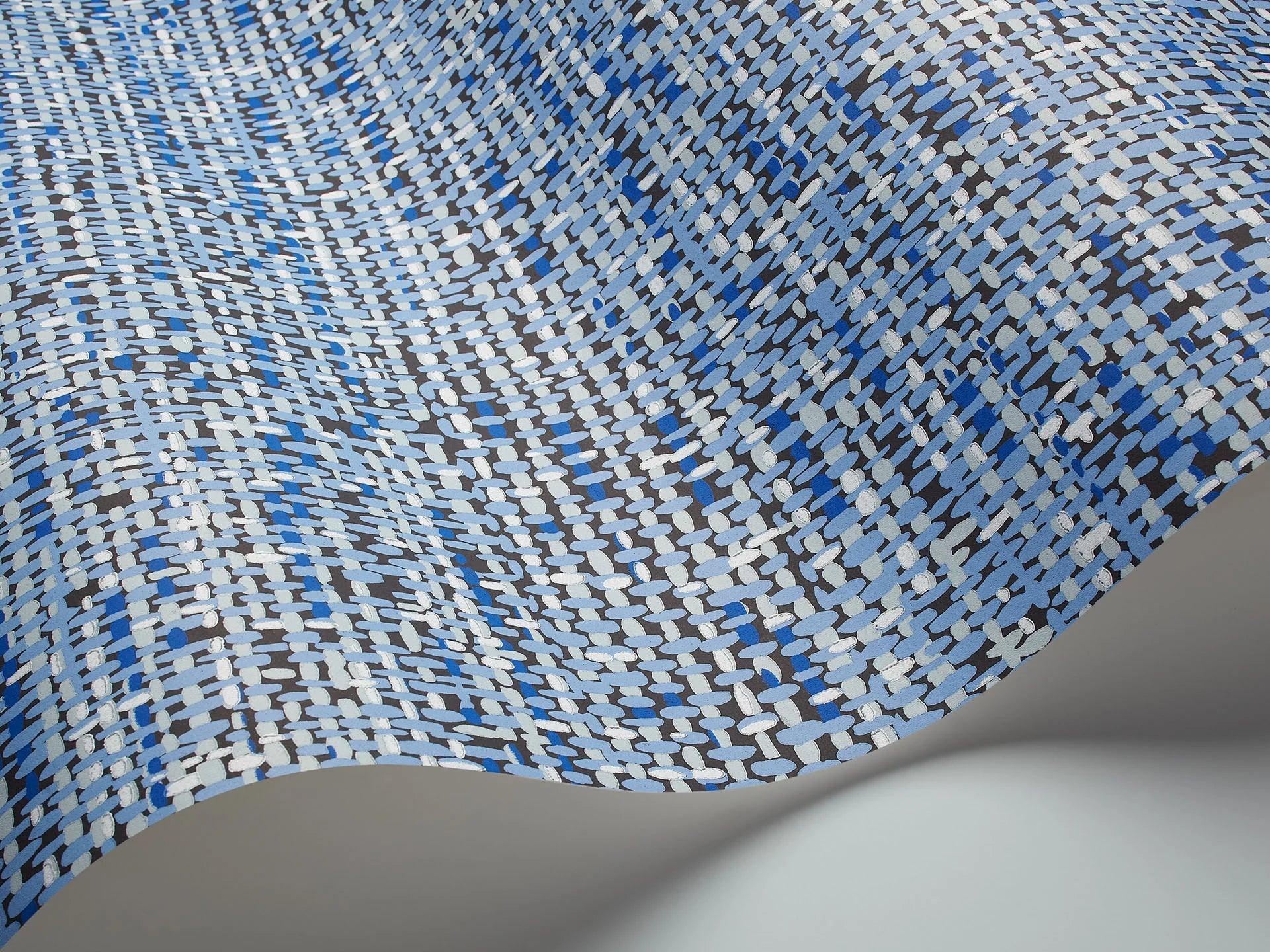 Tapeta FOUNDATION - Tweed niebieski Cole & Son Eye on Design