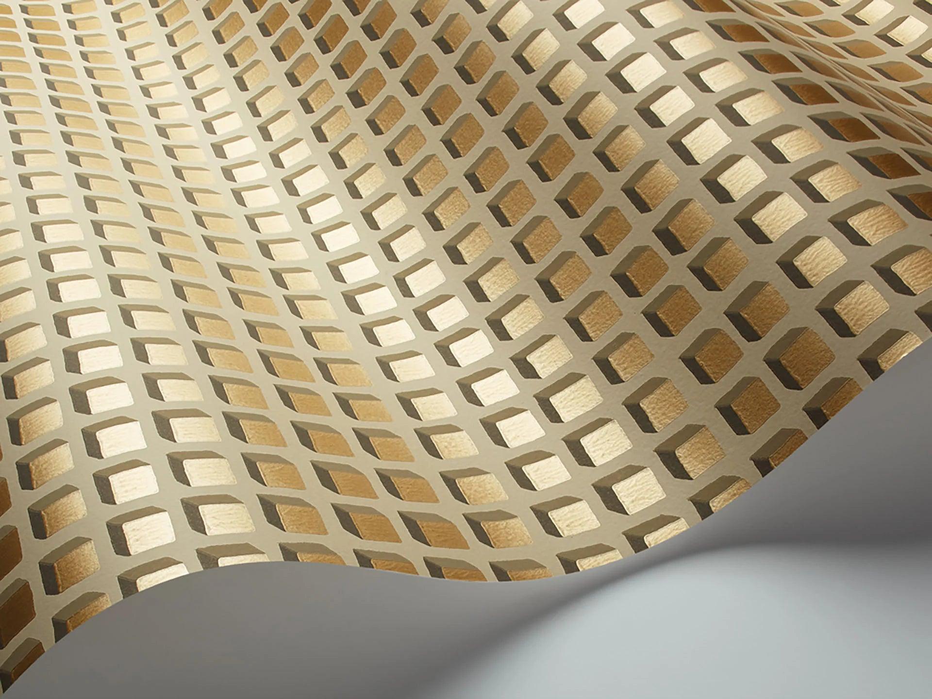 Tapeta GEOMETRIC II - Mosaic kremowy Cole & Son Eye on Design