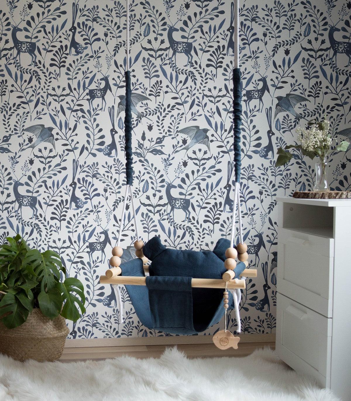 Tapeta INK ANIMALS Wallcolors Eye on Design