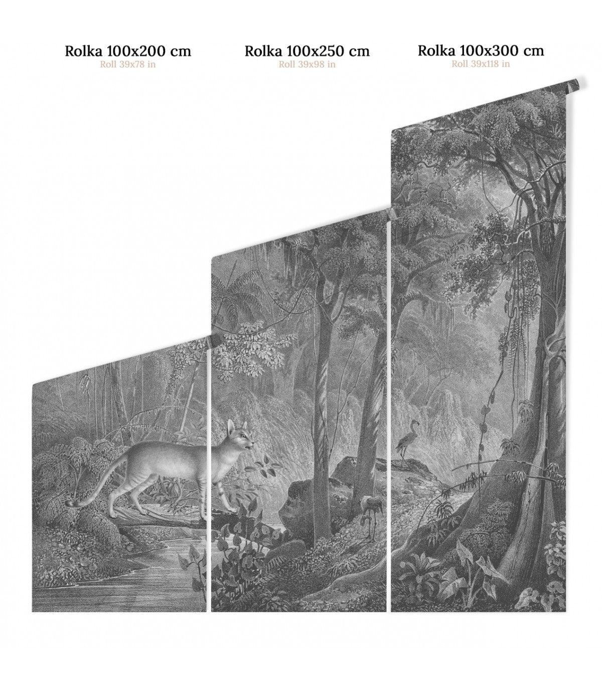 Tapeta JUNGLE CAT Wallcolors Eye on Design