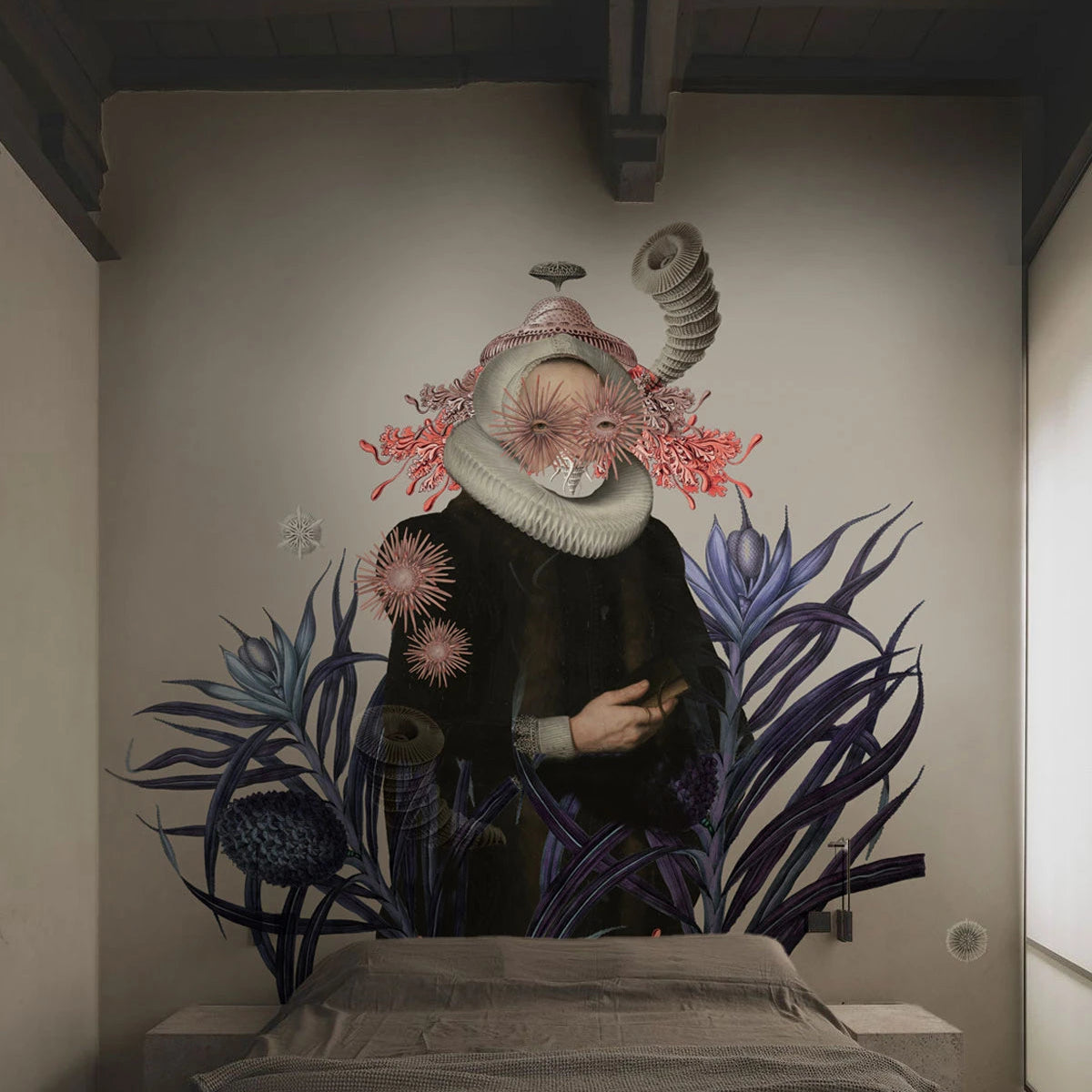 Tapeta flizelinowa LADY MEDUSA beige