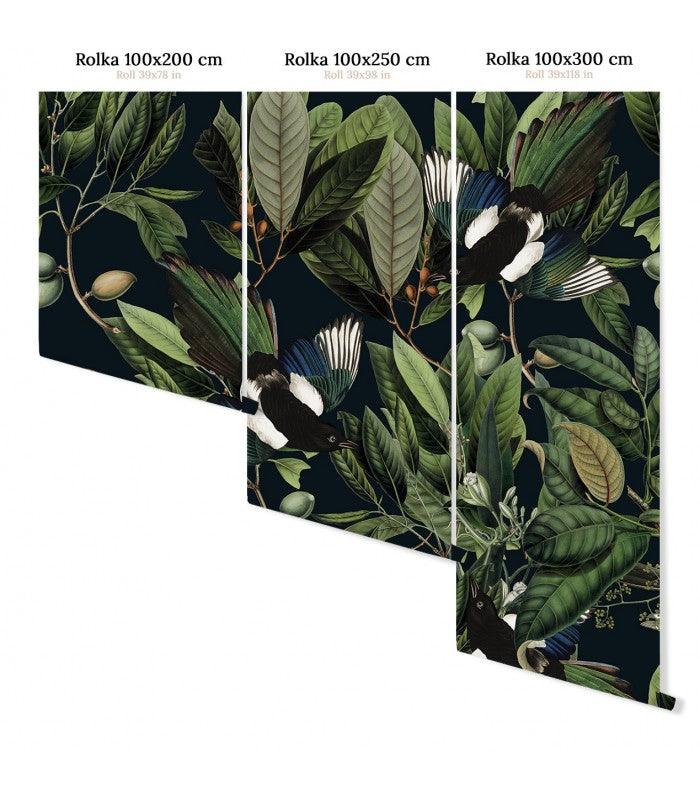 Tapeta MAGPIE BLACK Wallcolors Eye on Design