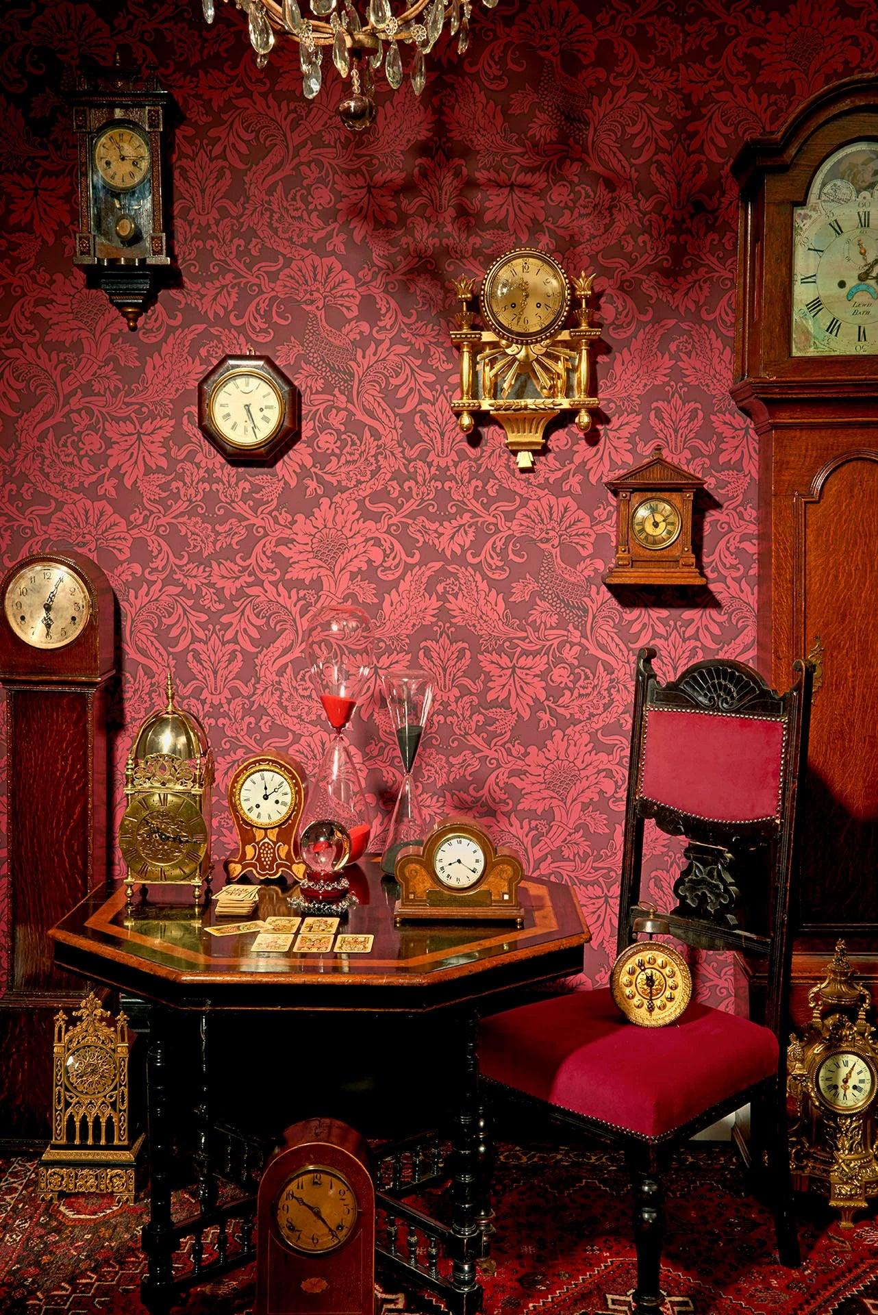 Tapeta MARIINSKY DAMASK - Balabina czerwony Cole & Son Eye on Design